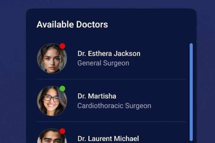 Available Doctors